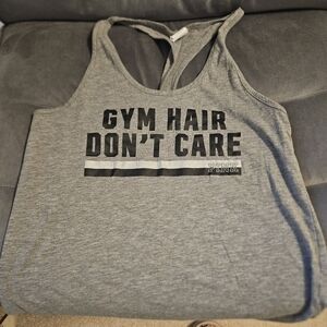 PINK Victoria's Secret Heather Gray Top